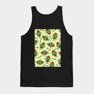 Olive Juice Pattern Tank Top